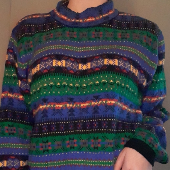 Patterned sweater - Picture 2 of 2